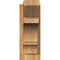 Ekena Millwork Balboa Slat Rough Sawn Outlooker, Western Red Cedar, 6"W x 16"D x 16"H OUT06X16X16BOA06RWR - alternate 4
